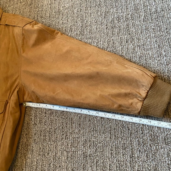 🍁Vintage Genuine Leather Coat🍁 - Picture 12 of 14